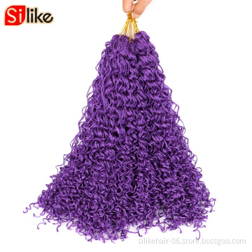 wholesale factory  price synthetic hair micro ZIZI box wavy style  braid  crochet million micro twist braid for Black Women